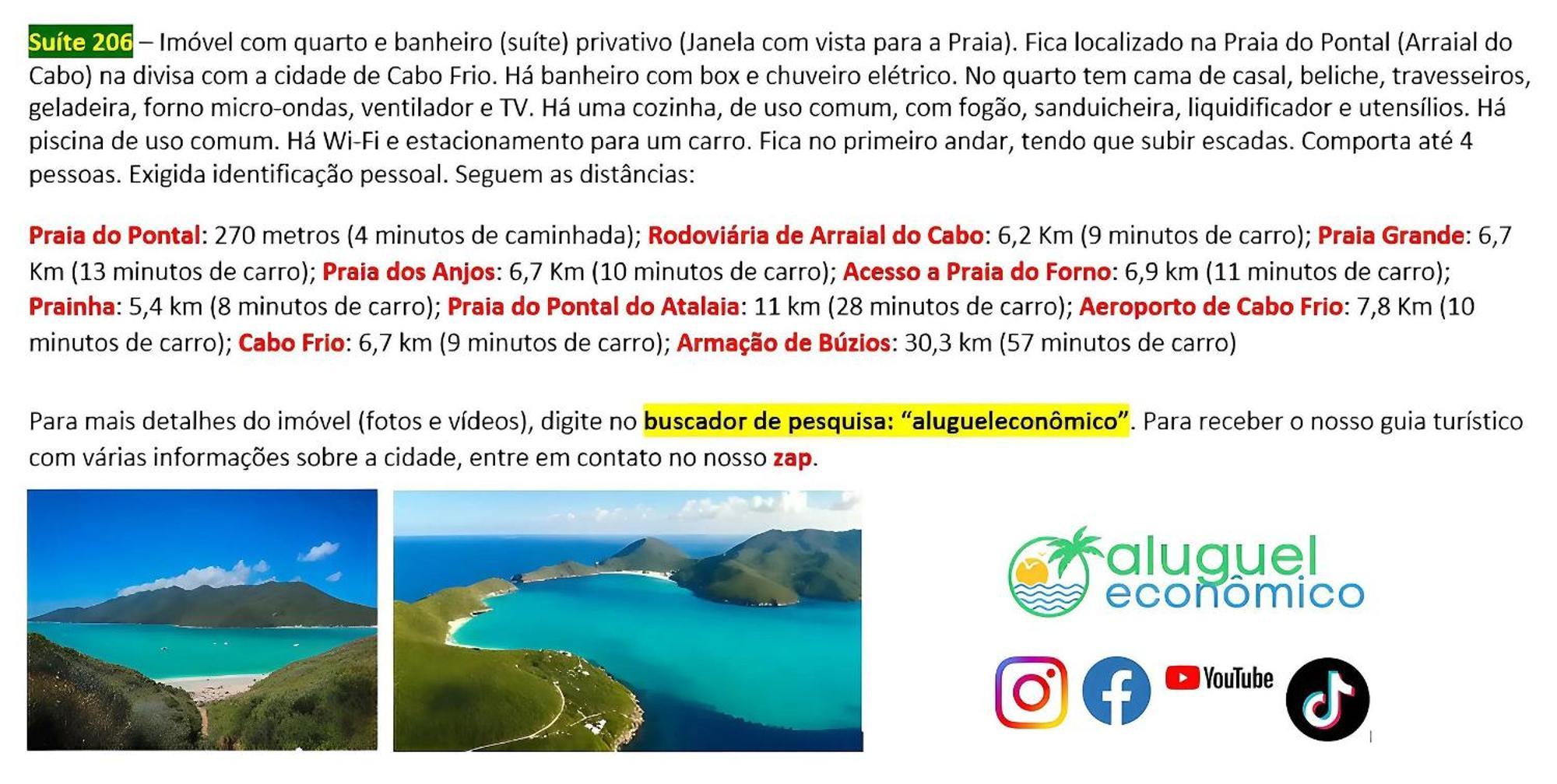 Arraial Do Cabo - Subuai Village - Aluguel Economico Esterno foto
