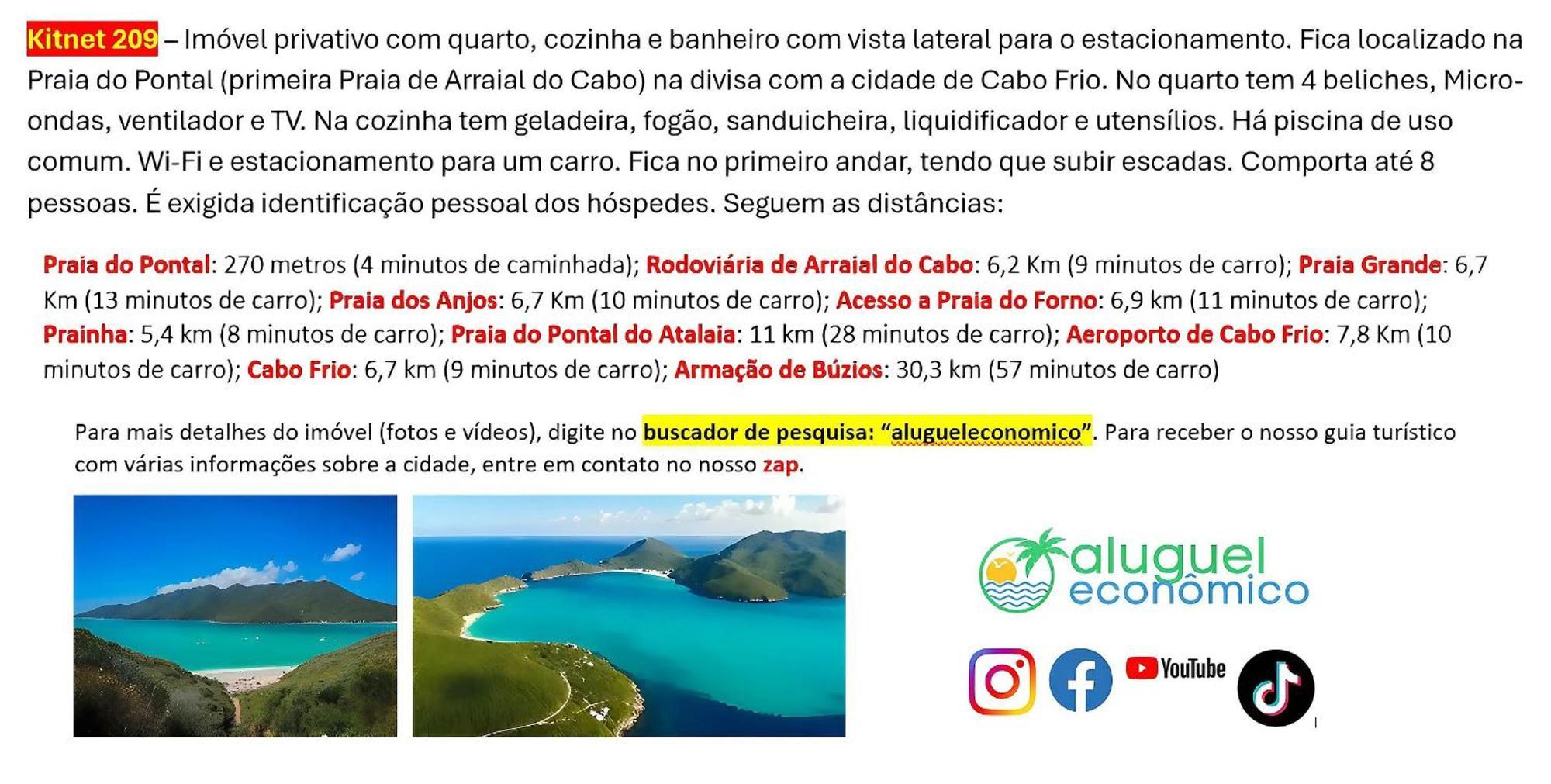 Arraial Do Cabo - Subuai Village - Aluguel Economico Esterno foto